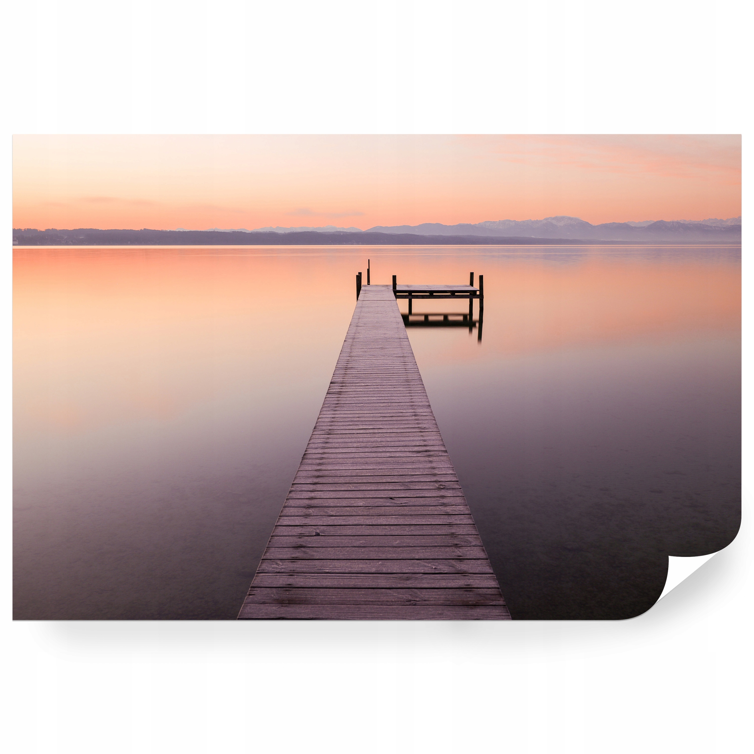 Fototapeta samolepicí Jezero Starnberger Za Úsvitu 360 x 240 cm