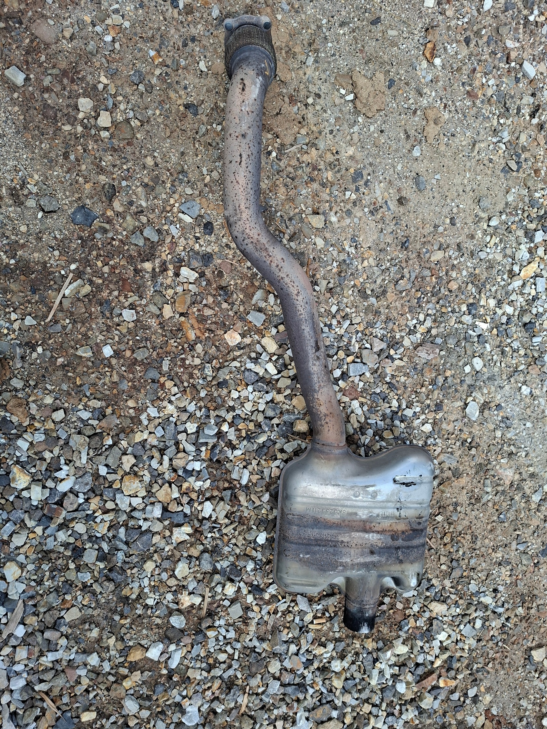 AUDI A4 A5 Q5 muffler, exhaust 8K0253211M