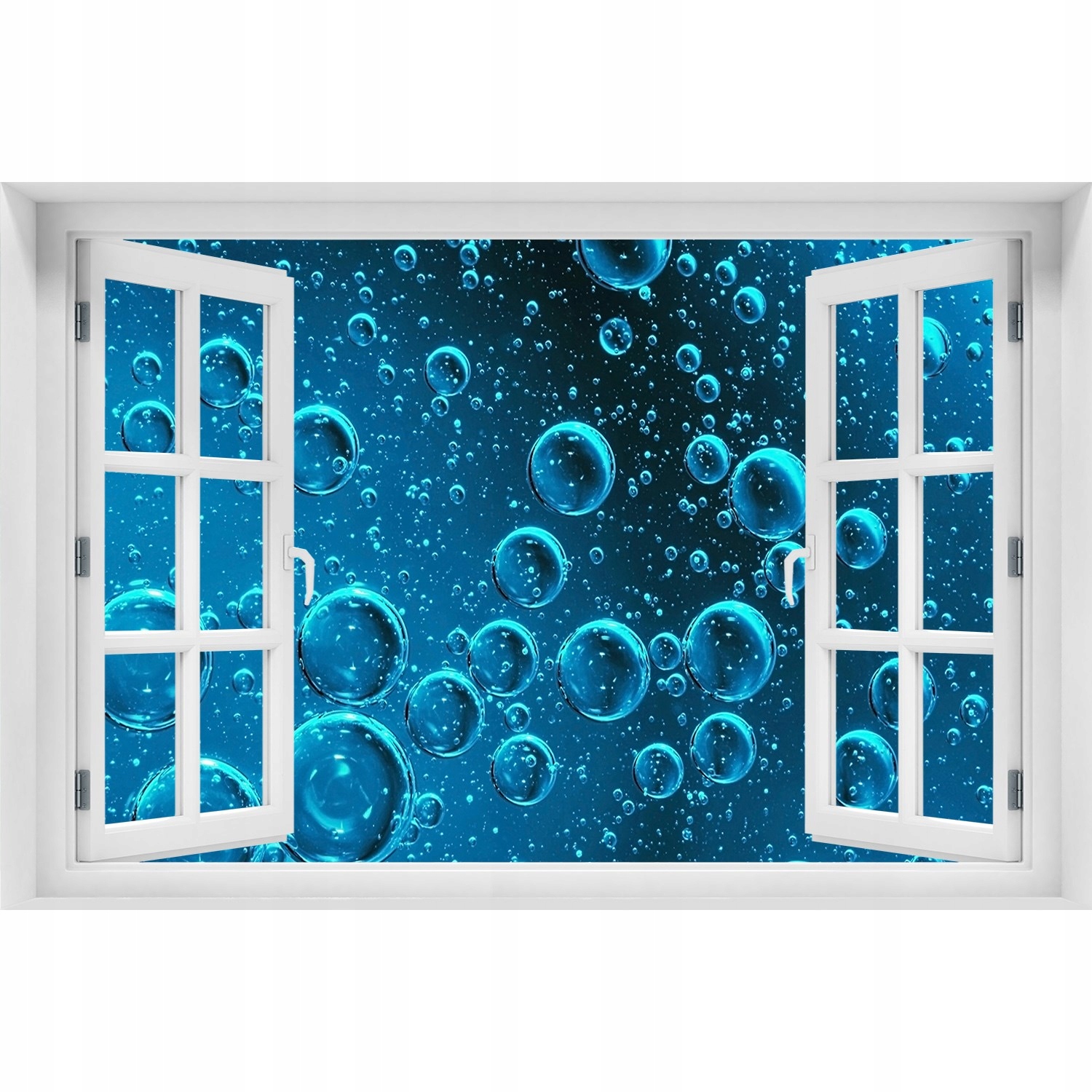 

Fototapeta Naklejka na ścianę Bąble pod wodą 90x60