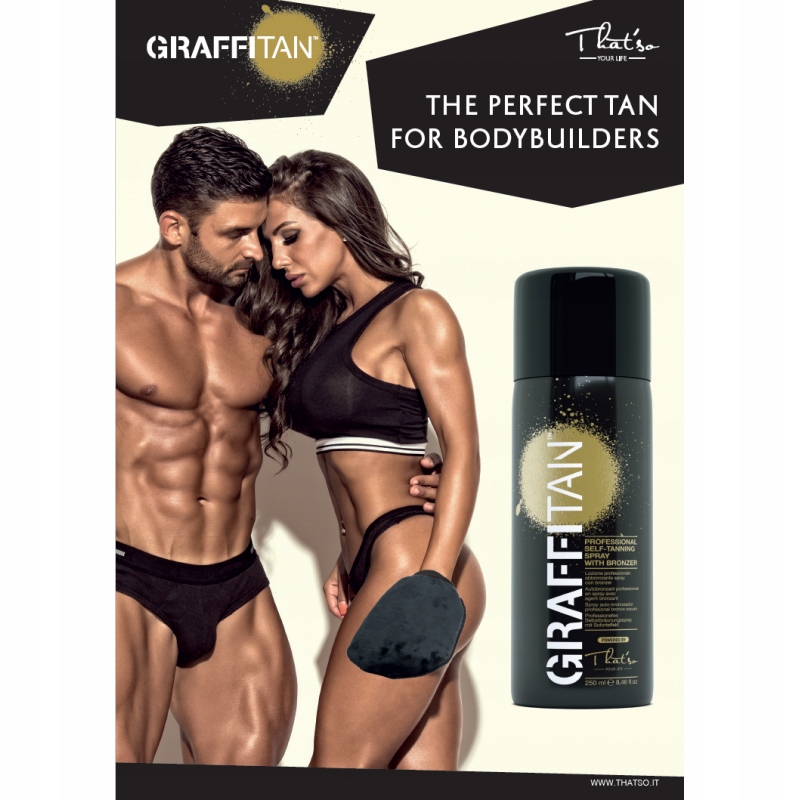 Płyn opalający na makijaż mgiełka do opalania dla kulturystów i zawodników EAN (GTIN) 8057737284571