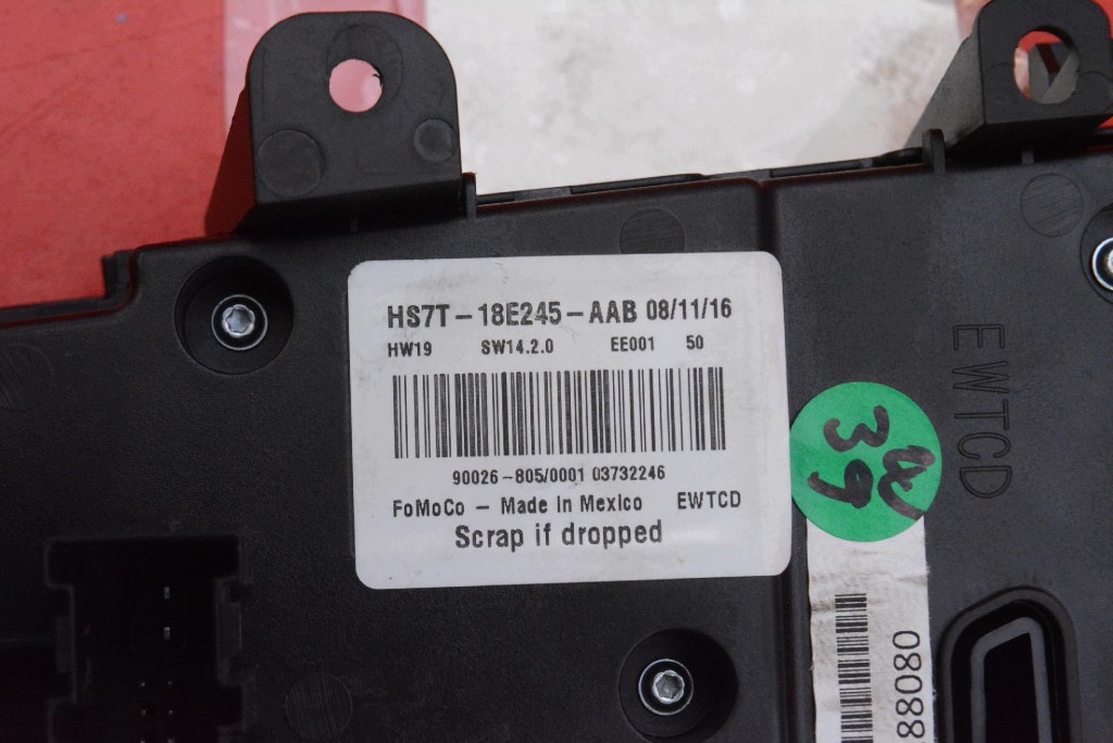 control panel air conditioning devices KLIMY HS7T-18E245-CAA FORD MONDEO MK5 14-20