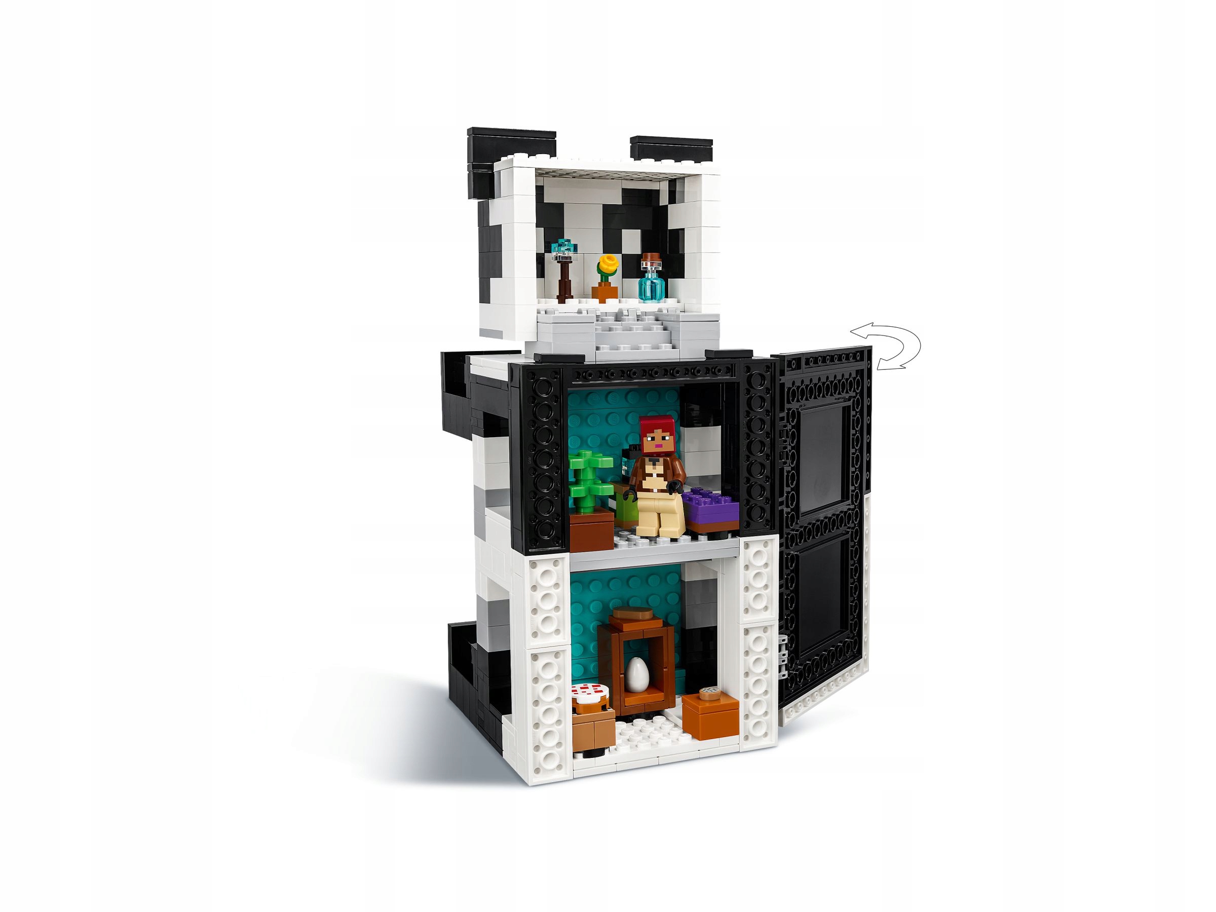 LEGO Minecraft 21245 Rezerwat pandy • Cena, Opinie - Allegro