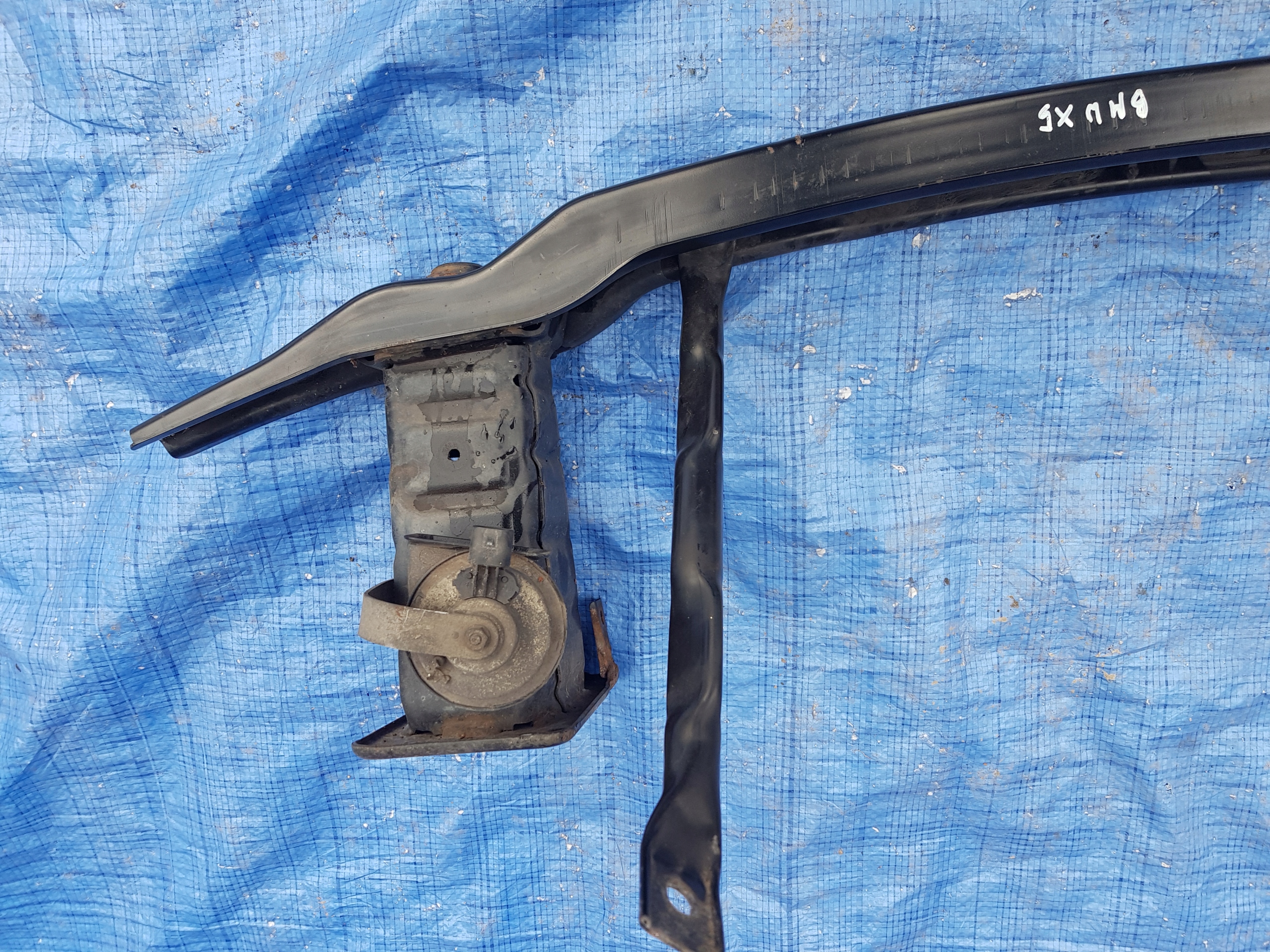 pillar bumper support rear part rear BMW X5 E70 7165458