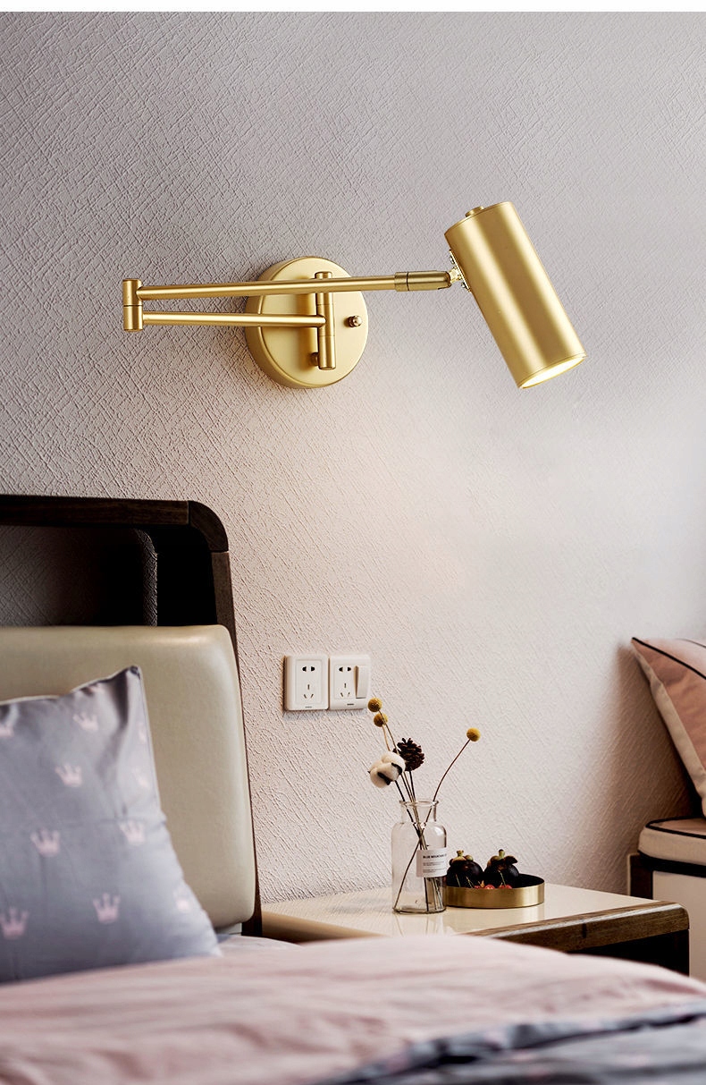 Regulowana huśtawka długie ramię LED kinkiet Marka 2VV