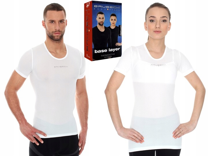 

Brubeck męska Koszulka cienki t-shirt z siatki-M