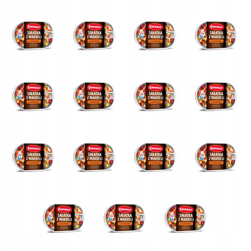 Sałatka z makreli po meksykańsku 170g Contimax X15