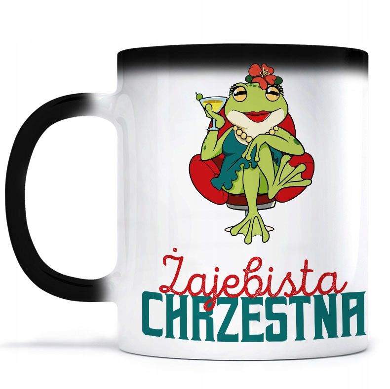 

Chrzestna Zaba Chrzestnej Śmieszny Kubek Magiczny