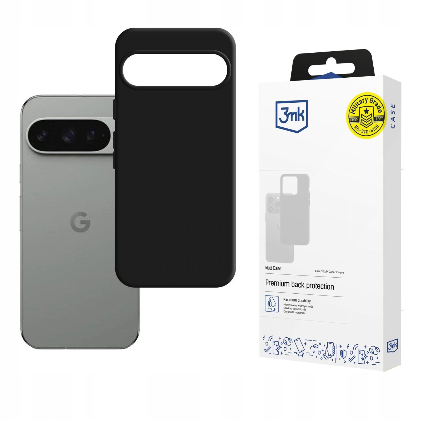 Google Pixel 10/GOOGLE Pixel 10 Pro 3MK Matt Case