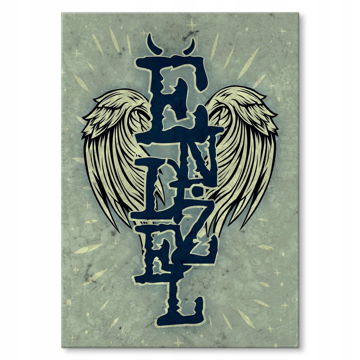 Kovový plakát Endgel Angel Szyld Plech 30 x 42 cm Dárek