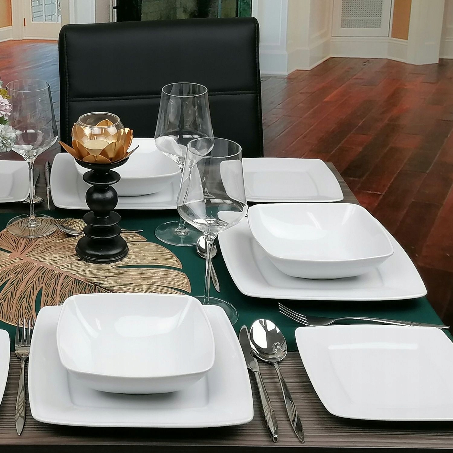 LUBIANA VICTORIA SERWIS OBIADOWY 18 EL TALERZE Rodzaj serwisu obiadowy