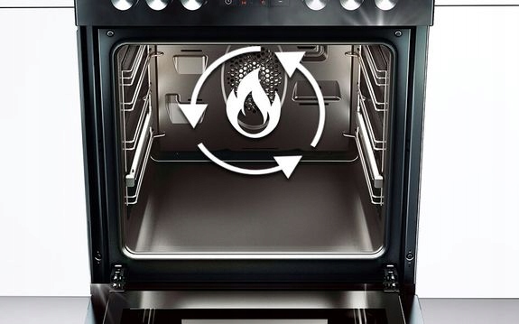 Kuchnia Beko FSMT61330DXT Inox 72L Rożen Grill Rodzaj piekarnika elektryczny