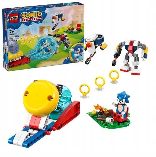 Lego(r) Sonic 77001 Sonic a bivakovací bitva