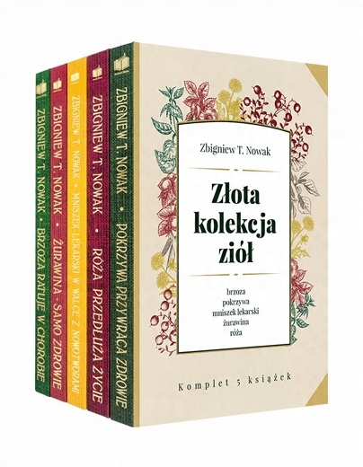 

Złota kolekcja ziół. Komplet 5 książek Z. Nowak