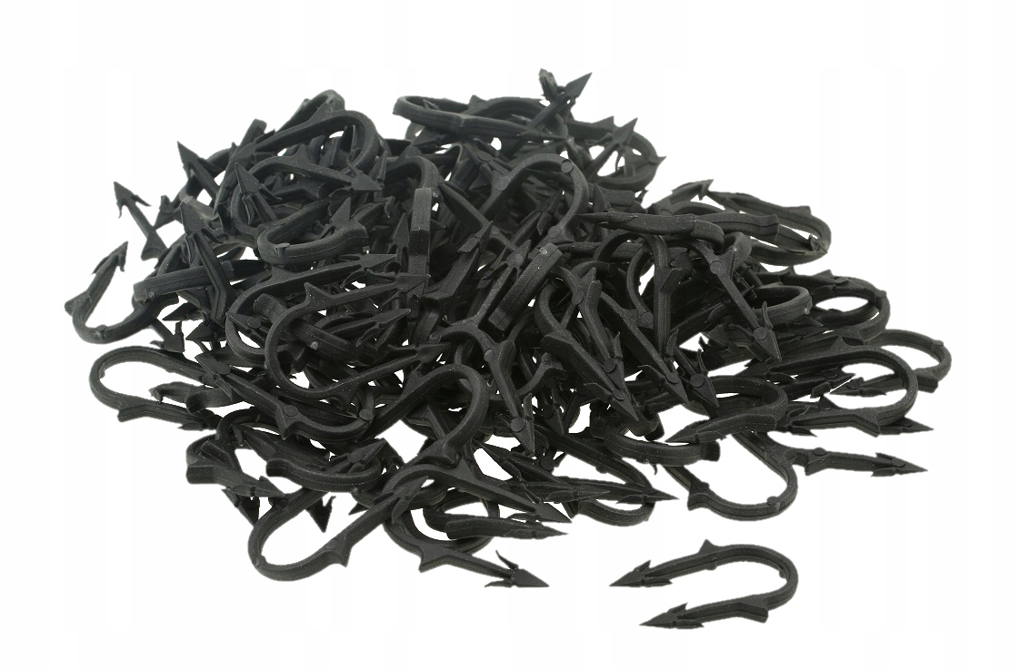 

Klipsy Spinki 30 mm Do Montażu Podłogówki 100 szt