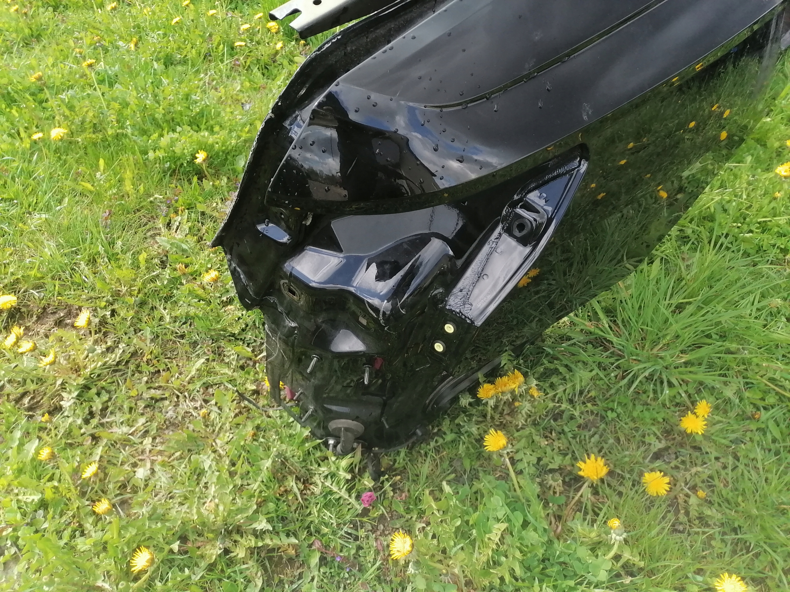 quarter right rear part Audi a6 c8 sedan