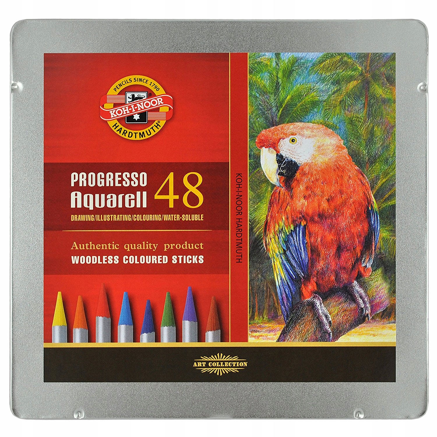 Pastelky Aquarell Progresso 48 barev