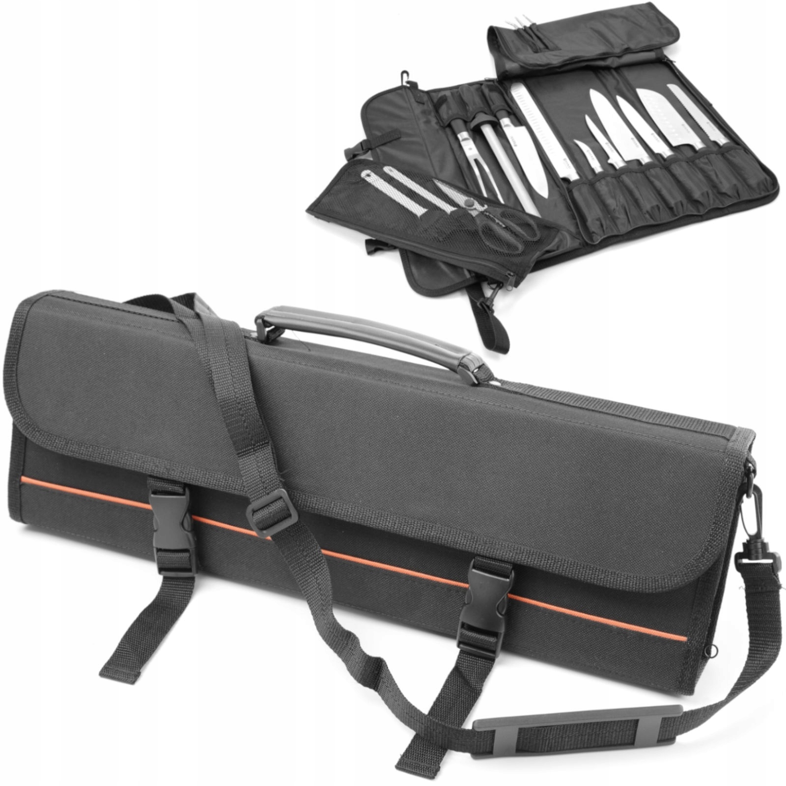 Kuchařská taška na 10 nožů do 450 mm 510 x 50 x 170 mm Hendi 856277