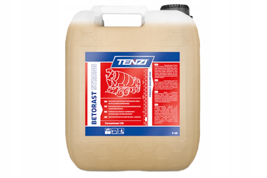 Koncentrát na mytí cementu, Betonu Mytí betonových míchaček, strojů 5 l