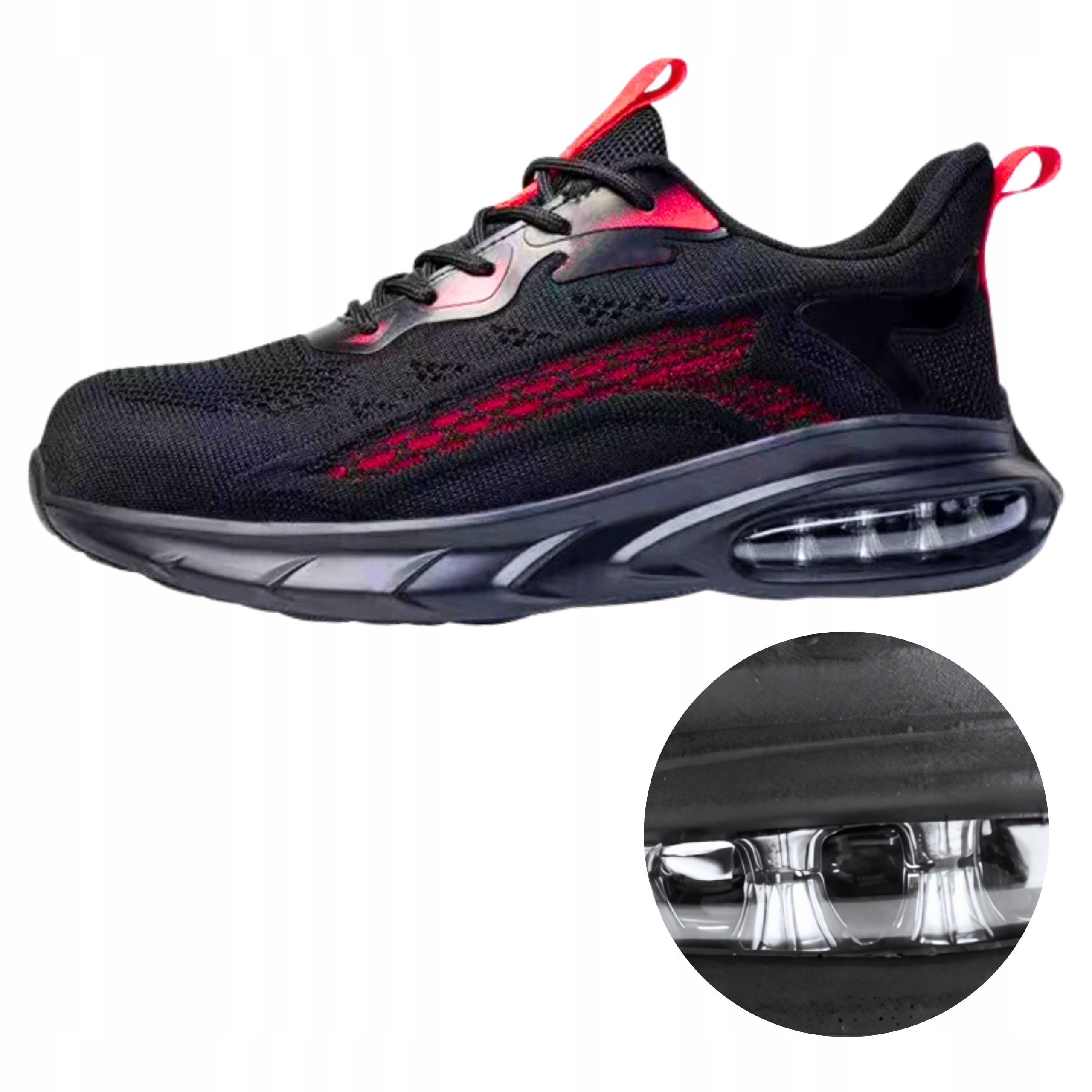 Buty męskie robocze Półbuty Sportowe bez Noska Lekkie ochronne O1 Bhp 40