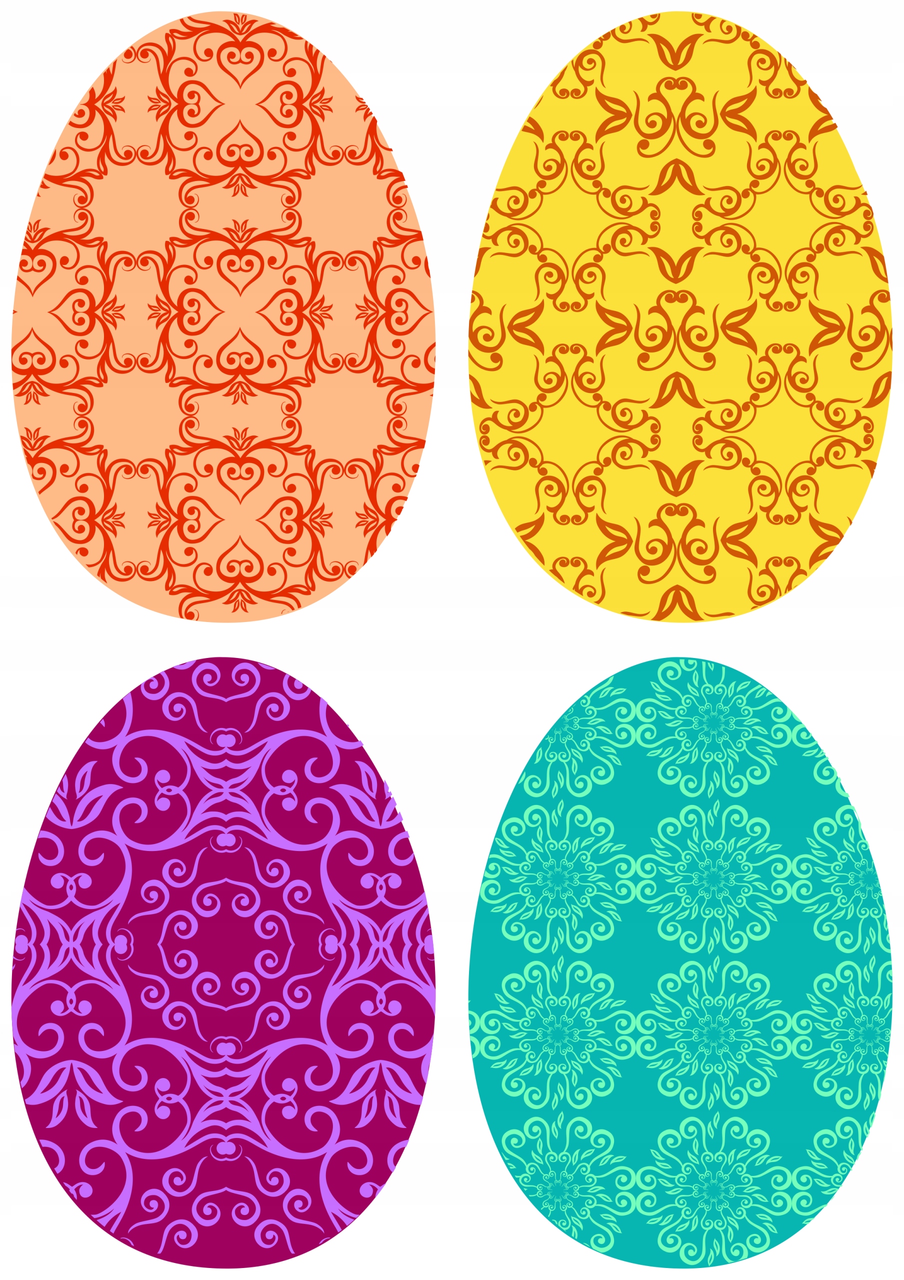 NAKLEJKI NA OKNO SZYBĘ LUSTRO WIELKANOCNE PISANKI