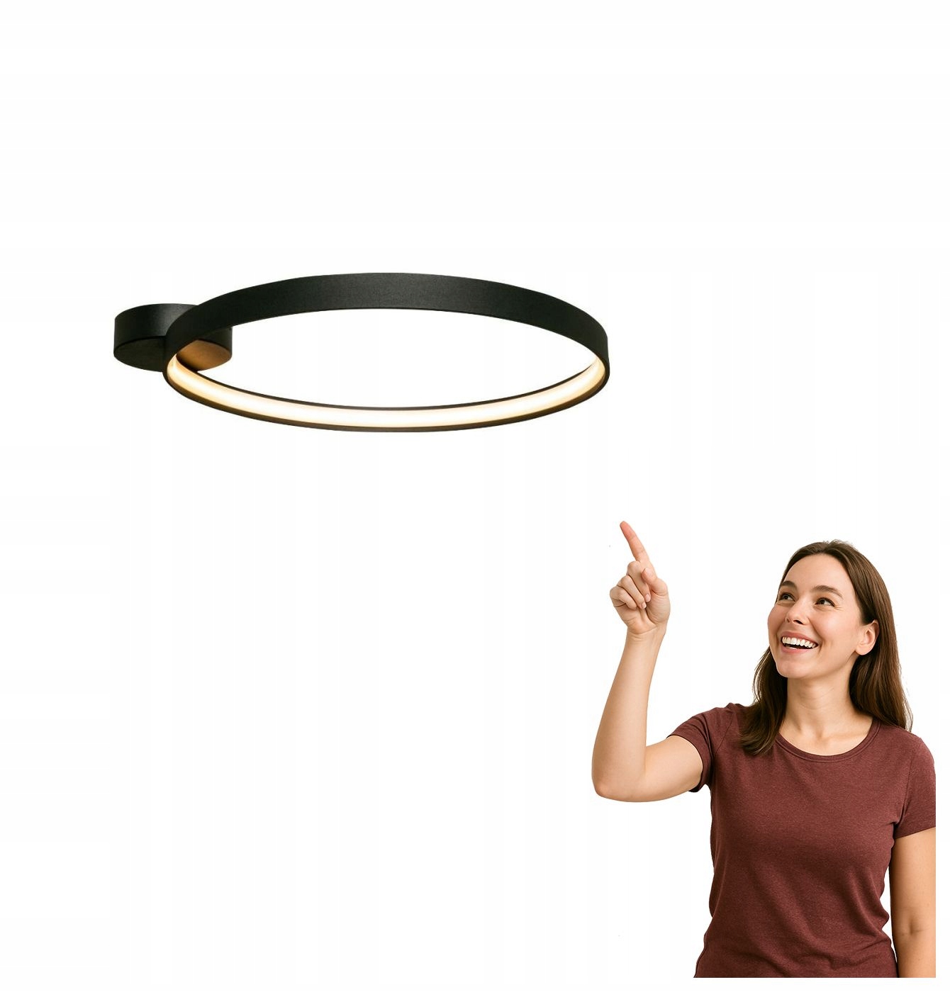 Led stropná lampa 30W Circle LA0770 Zuma Line