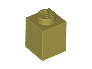 

Lego brick 3005 klocek 1x1 oliwkowy 10 szt Nowy