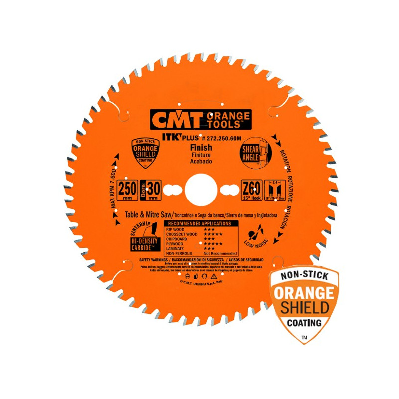 Cmt Piła Tarczowa Do Cięcia Poprzecznego I Wzdłużnego – Ø 305 × 30 MM, 54Z