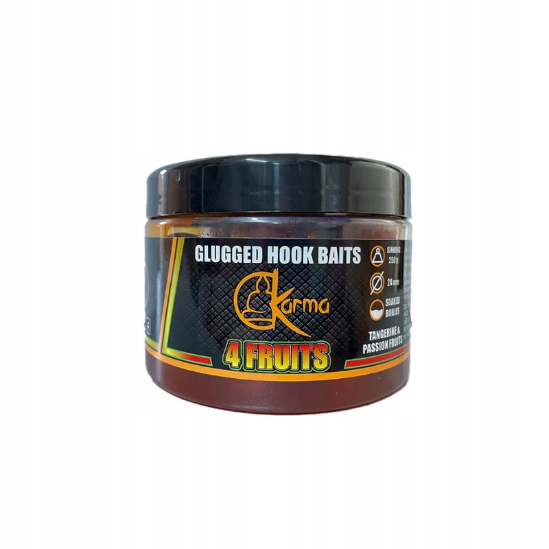 Kulki Hakowe w Zalewie owocowe 20 mm "4FRUITS" Hookbait Karma Bait Karp