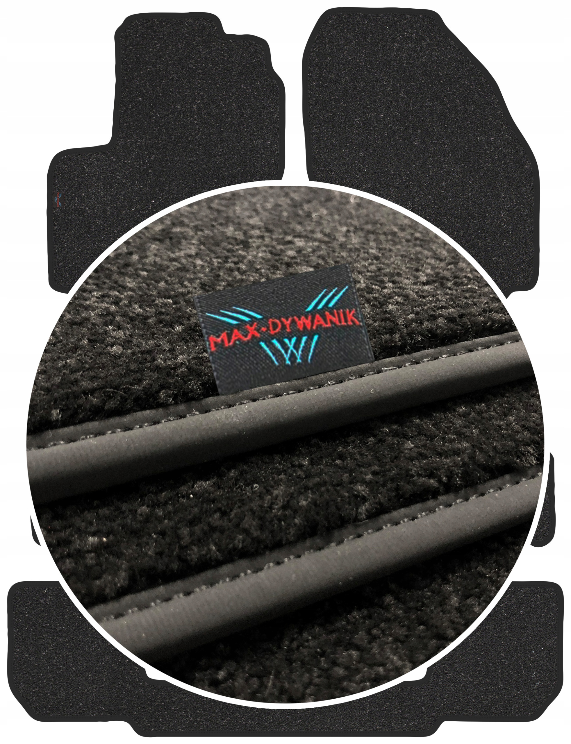 Ford S-Max I 7os 2006-2010 Velúrové stierače