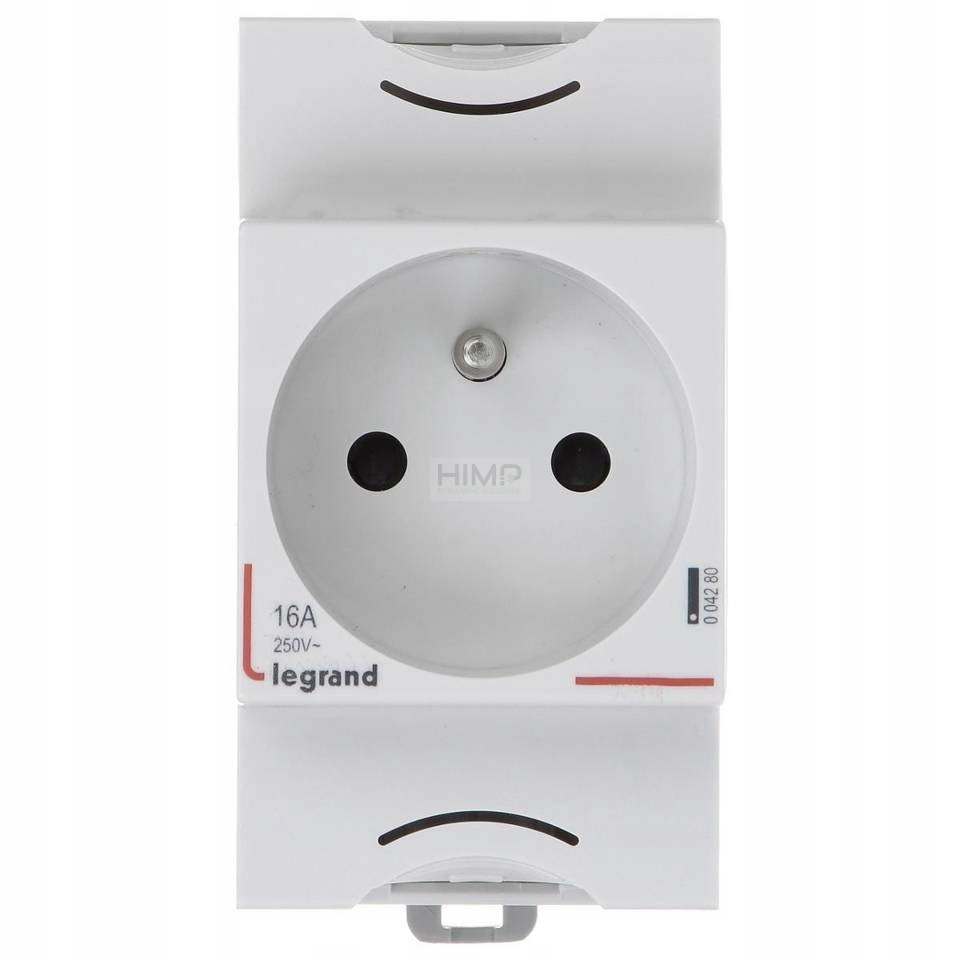 Modulární zásuvka 2P+Z 10/16A 250V pro lištu G380