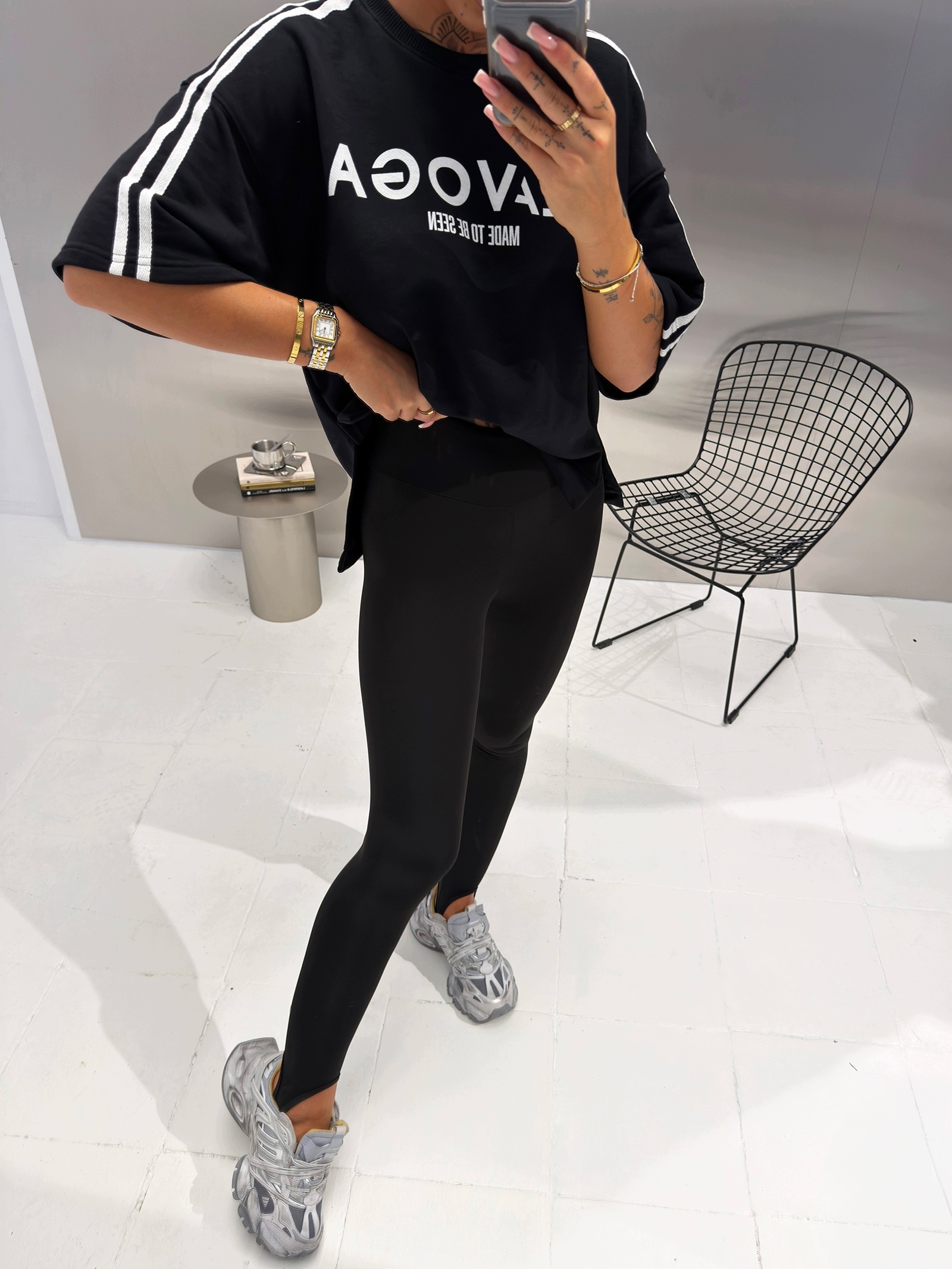 Modelovací legíny Olavoga Pressure černé Xs