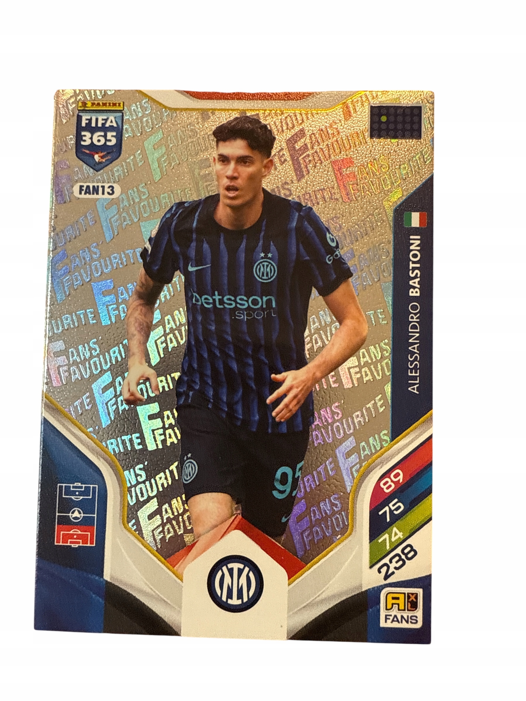 Fifa 365 2026 Adrenalyn XL Panini Fans FAN13 Bastoni