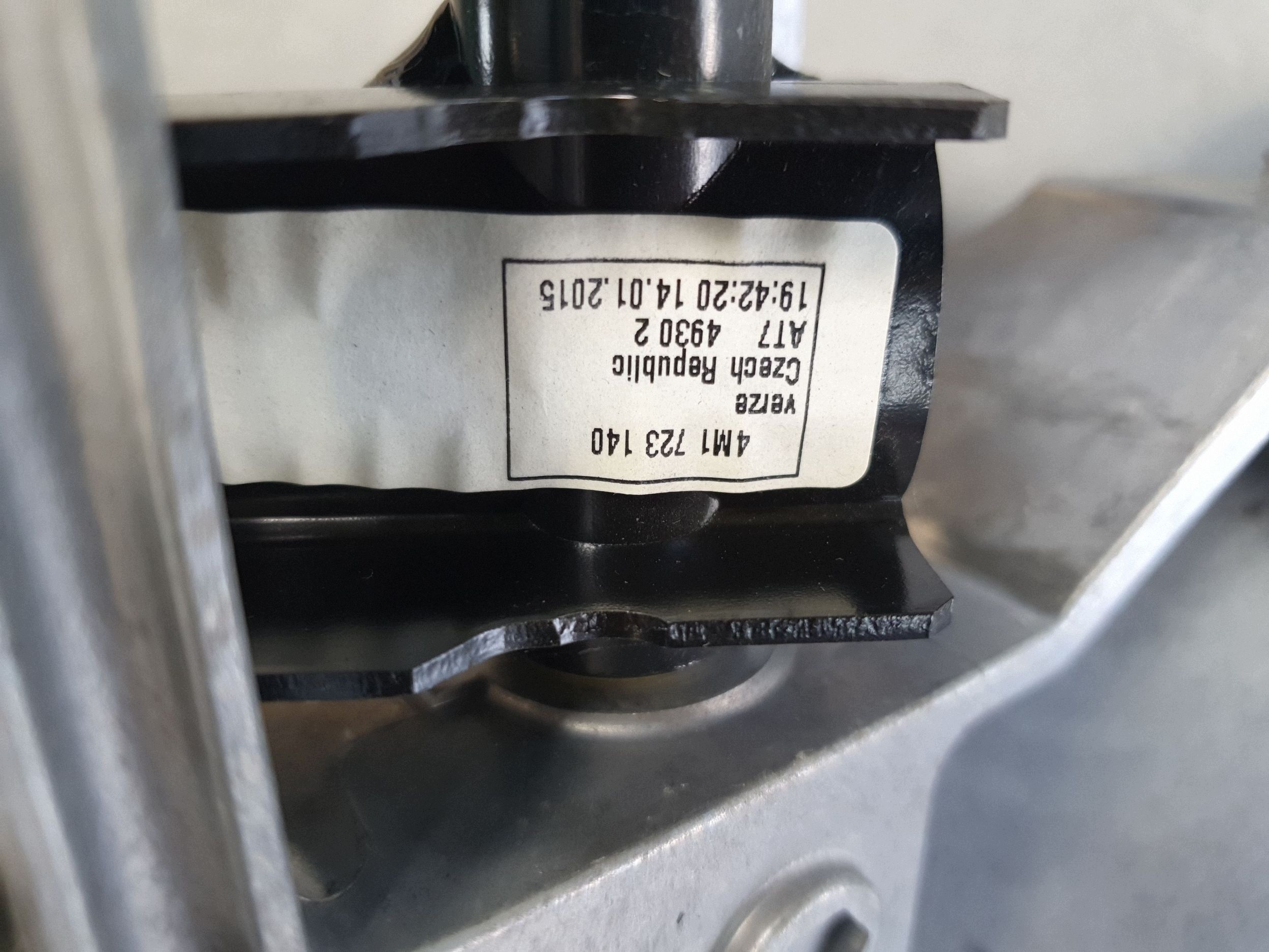 Audi Q7 4M Pedal Frein Support 4M1723117B