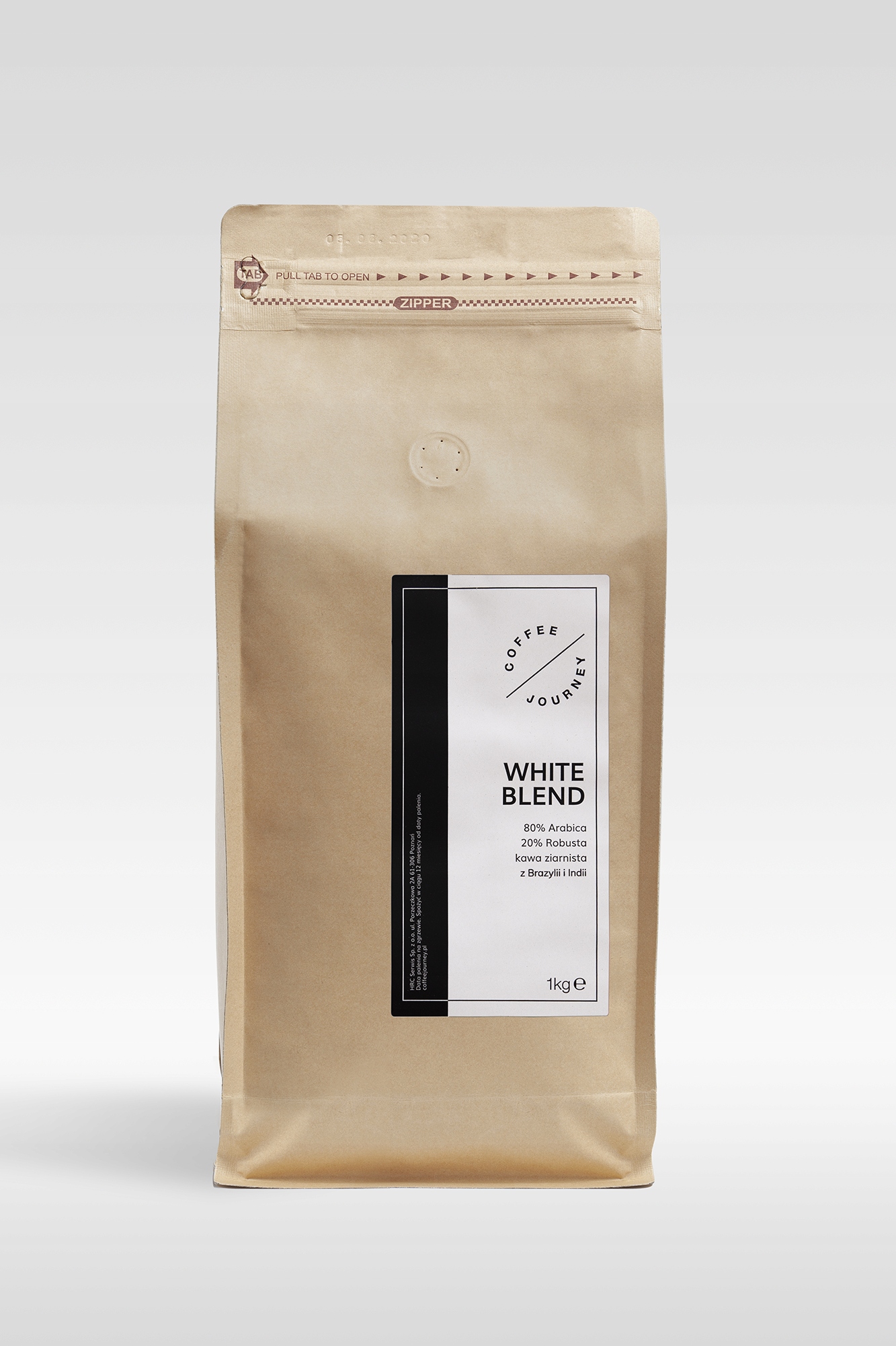 Kawa ziarnista Coffee Journey White Blend 1kg