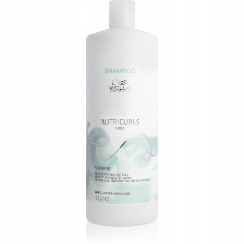 Wella Professionals Nutricurls Šampon pro kudrnaté vlasy 1000 ml