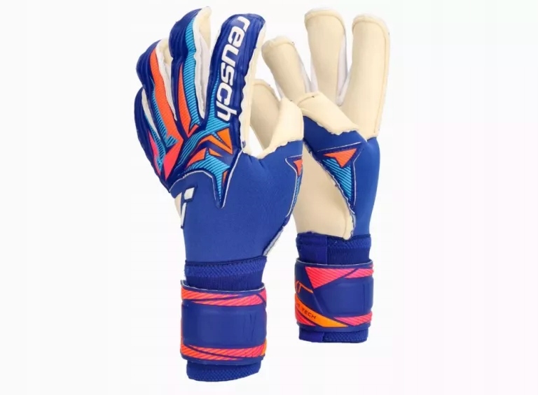 Rękawice Reusch Attrakt Duo Evolution Niebieski 4060485623473 R.7.5
