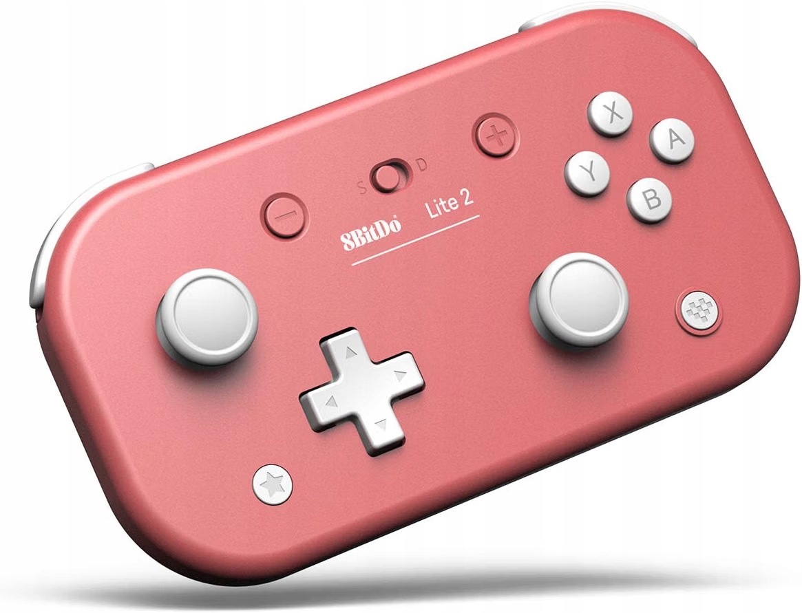 Kontroler 8BitDo Lite 2 Bt Gamepad różowy