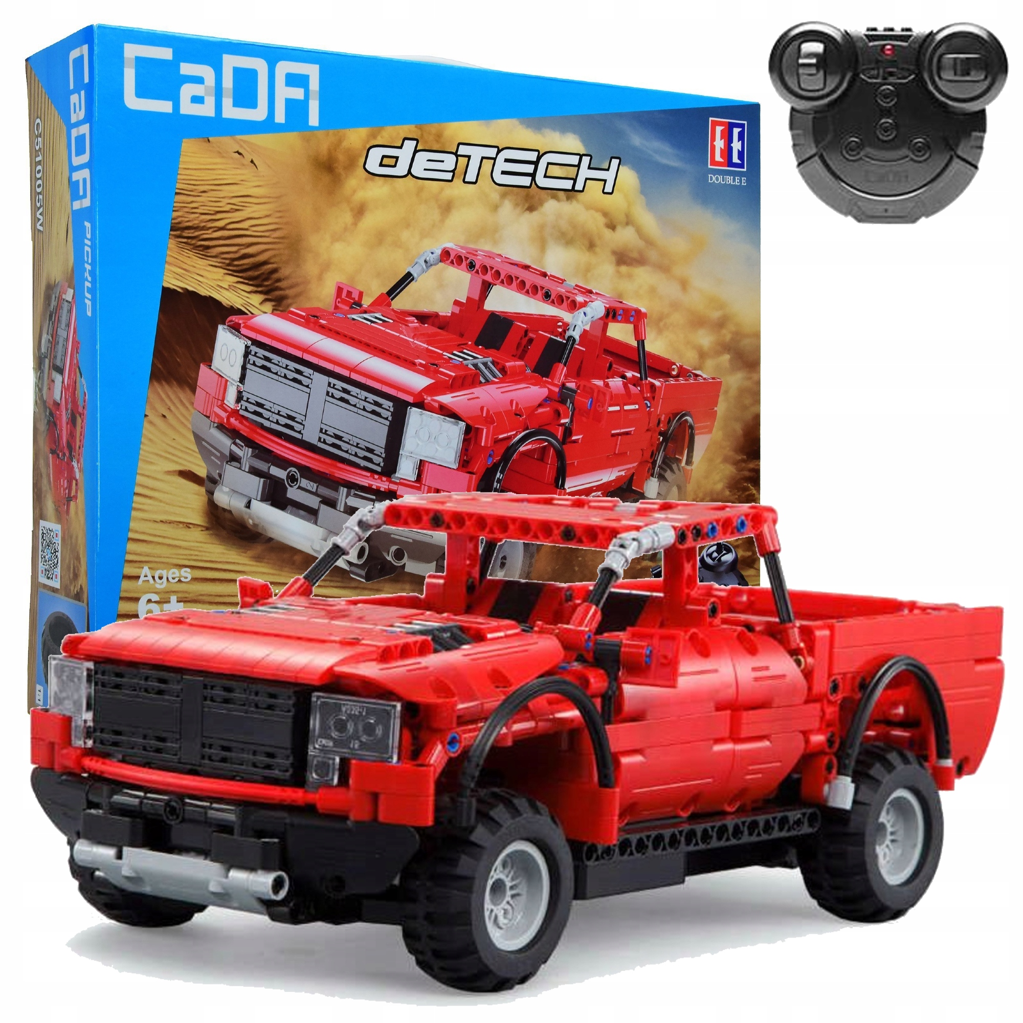 

Klocki Auto Pick-up Furgonetka Zdalnie Sterowana