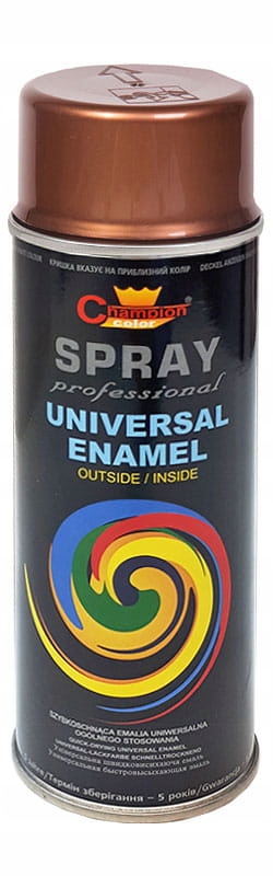 

Farba spray emalia uniwersalna 400ml miedziana