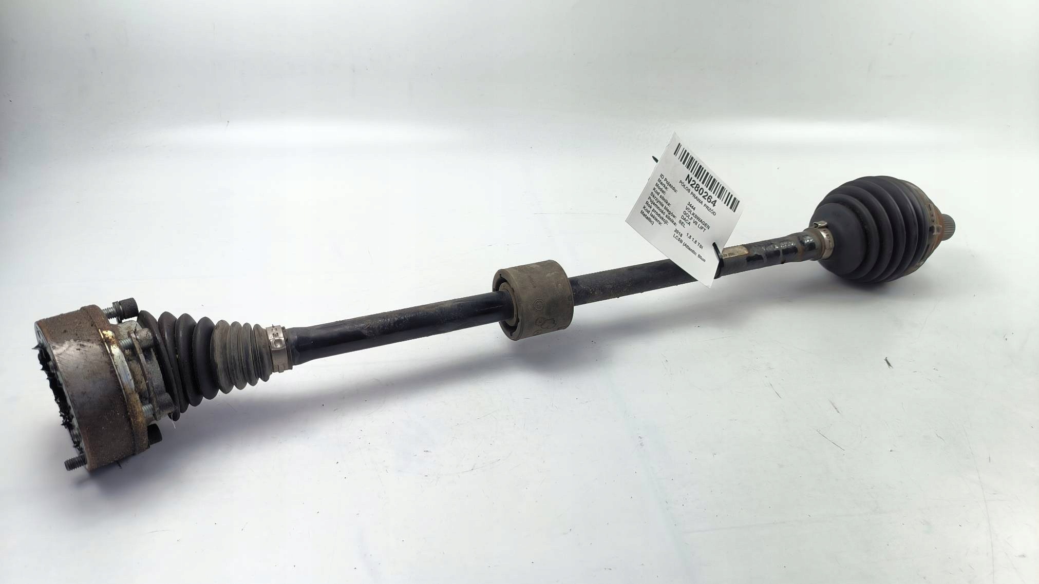 semi-axis right front 1.5 TSI VOLKSWAGEN GOLF VII LIFT
