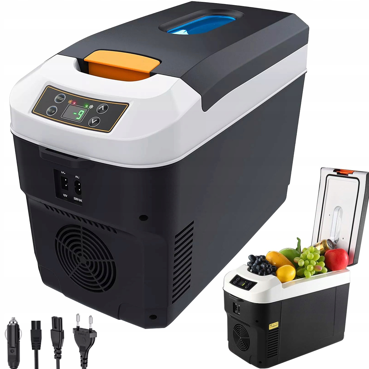 Lodówka Samochodowa Kompresorowa 50-55W 10L Elektryczna Przenośny