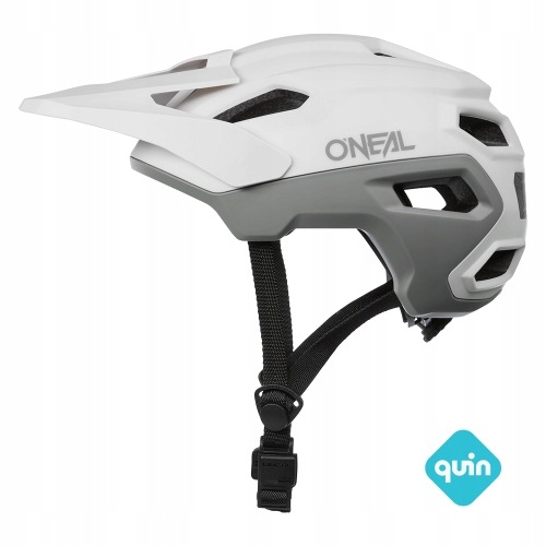 Kask Rowerowy O'neal Trailfinder Evo Solid V.25 White/gray Xs/s