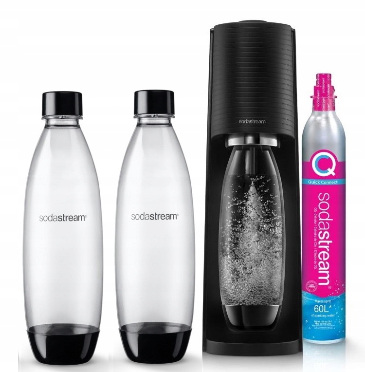 Saturátor perlivej vody Sodastream Terra čierny