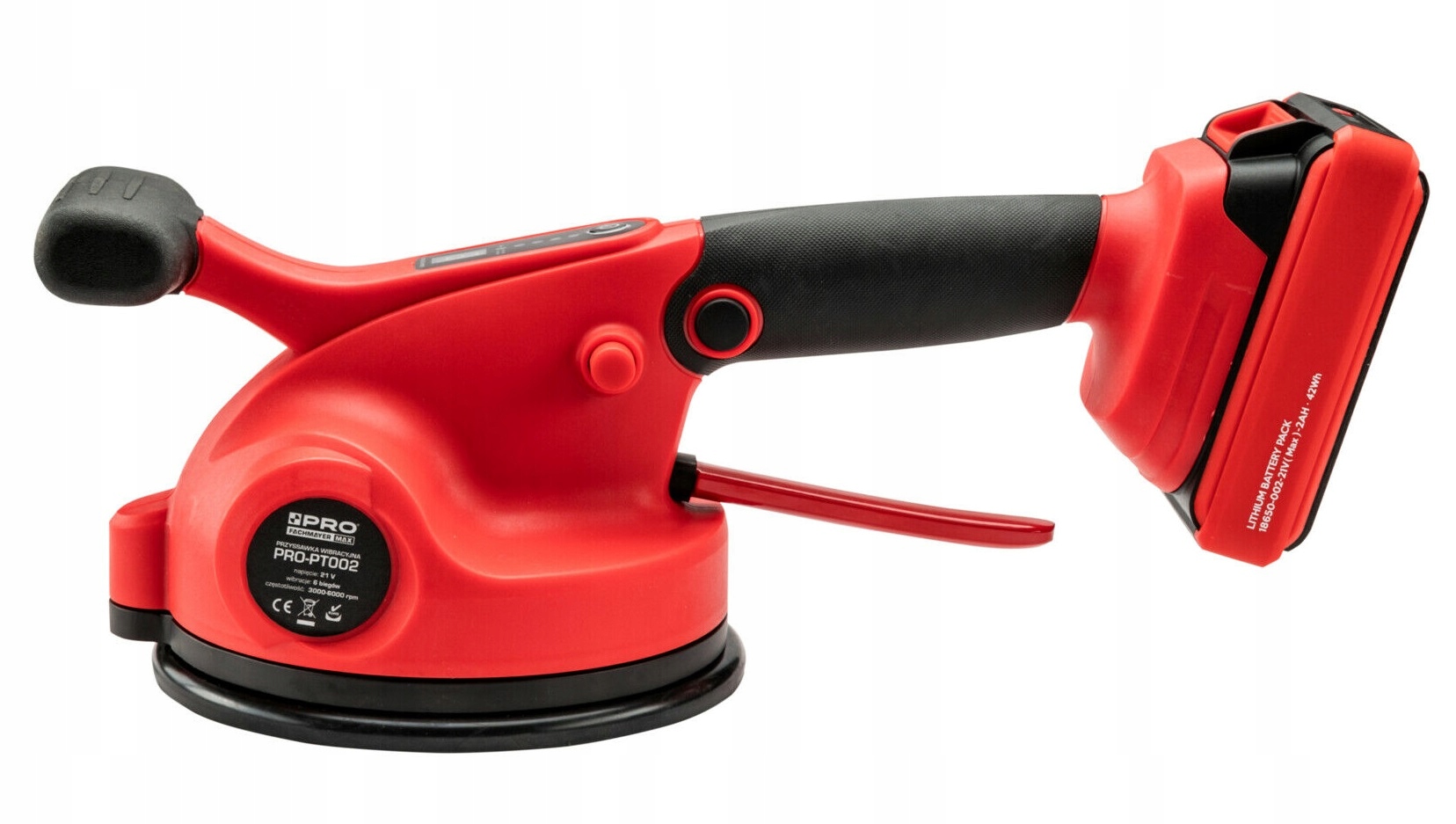 Akumulátorová přísavka pro maxi dlaždice 70 kg (PT002) Pro