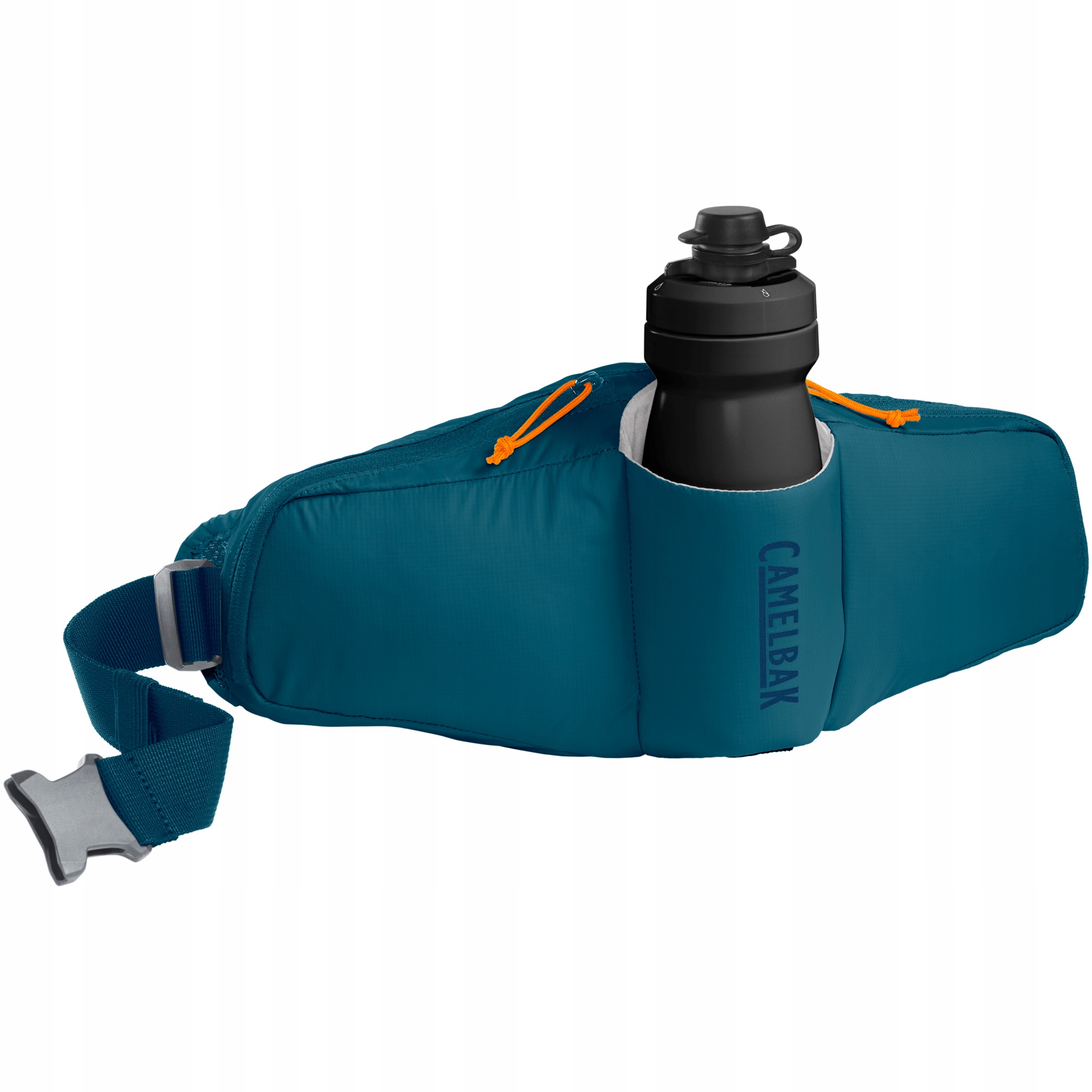 Modrá cyklistická ledvinka Camelbak Podium Flow 2 Waist Pack lahev na pití 620 ml