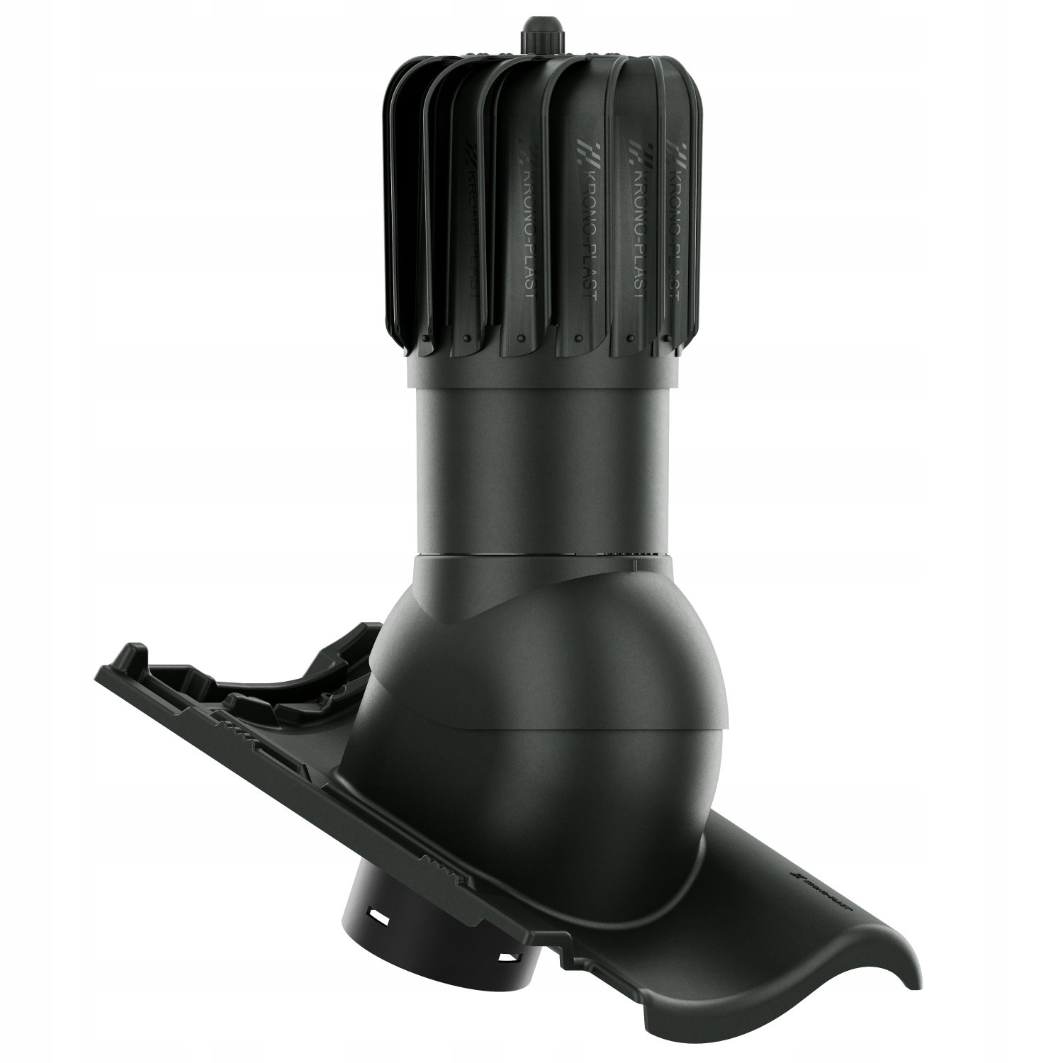 Roben Milano Antracit Engoba podlouhlý Otočný Větrací komín Ø125