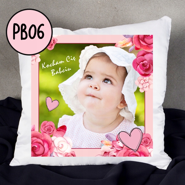 Poduszka ze zdjęciem dla Babci Dziadka prezent Długość (cm) 40 cm