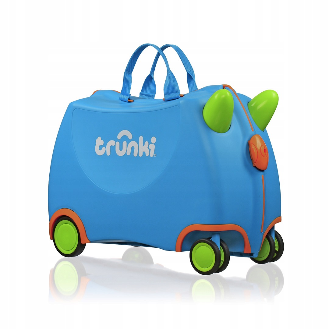 Dětská jezdící taška Trunki Glide 360° Modrá Terrance 3-6 let