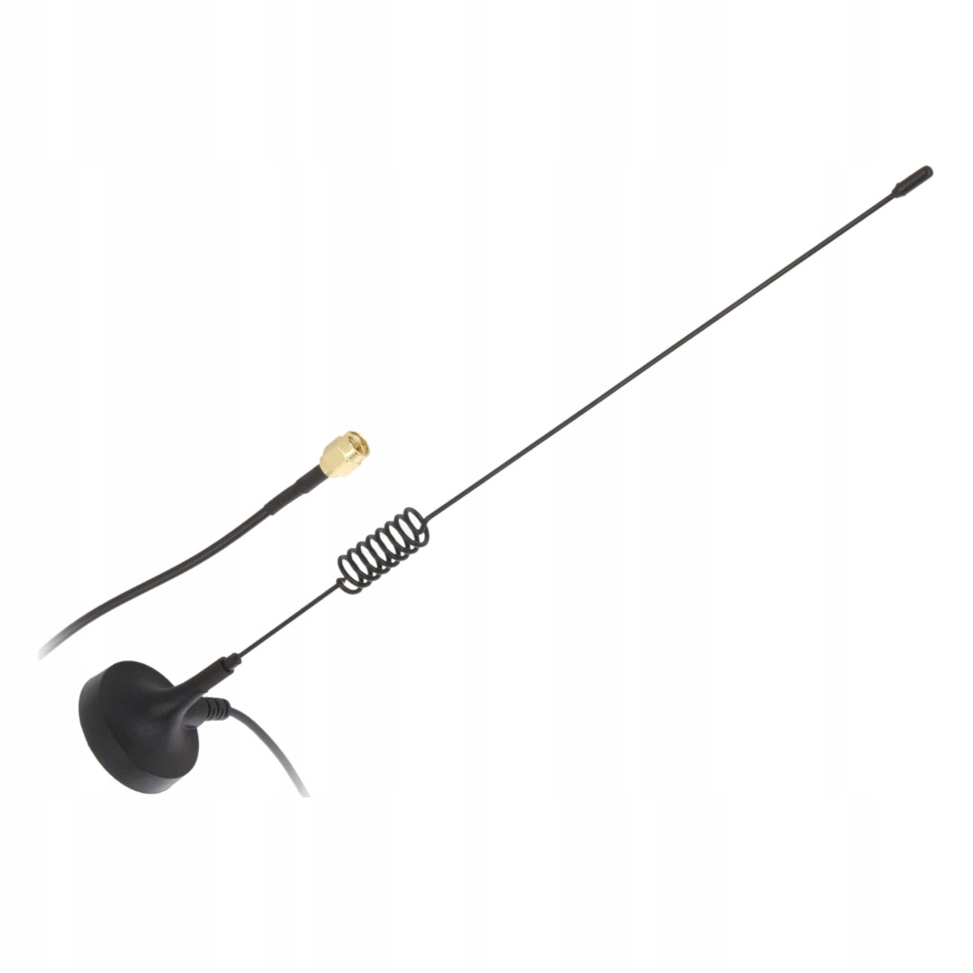 

Antena Gsm 3G Lte 5dBi pionowa magnes wtyk Sma t13
