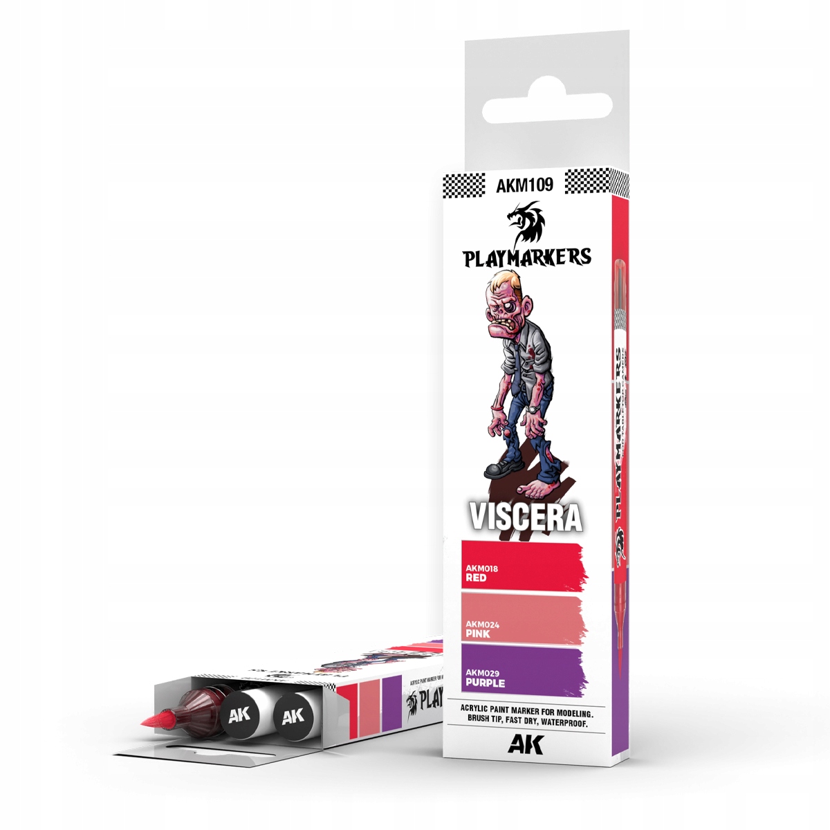 AK Viscera Playmarker Set / markery akrylowe